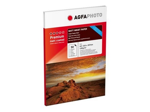 AgfaPhoto Premium - fotopapir - mat - 50 ark