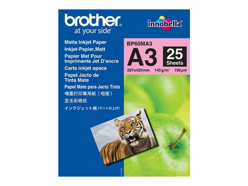 Brother BP - papir - mat - 25 ark - A3