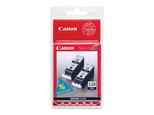 Canon PGI-520BK Twin Pack - 2 pakker