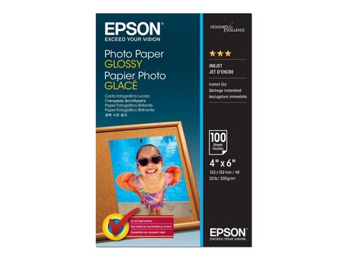 Epson - fotopapir - skinnende - 100 ark