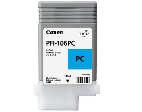 Canon PFI-106 PC - fotocyan