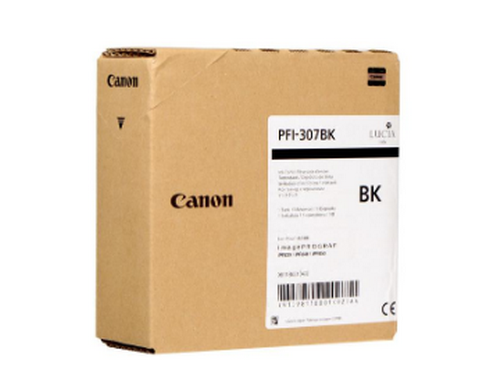 Canon PFI-307 BK - sort - original - blækbeholder