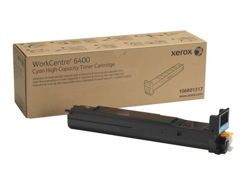Xerox WorkCentre 6400 - høj kapacitet - cyan