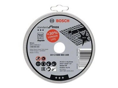 Bosch Standard for INOX Rapido