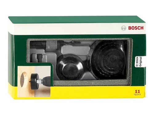 Bosch hulsavssæt - 11 stykker