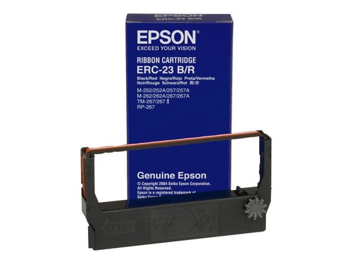 Epson ERC 23BR - 1 - sort rød